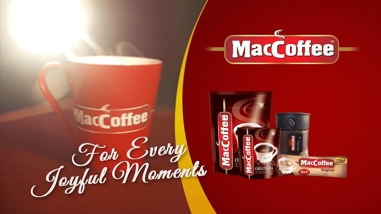 Still from MacCoffee Comercial